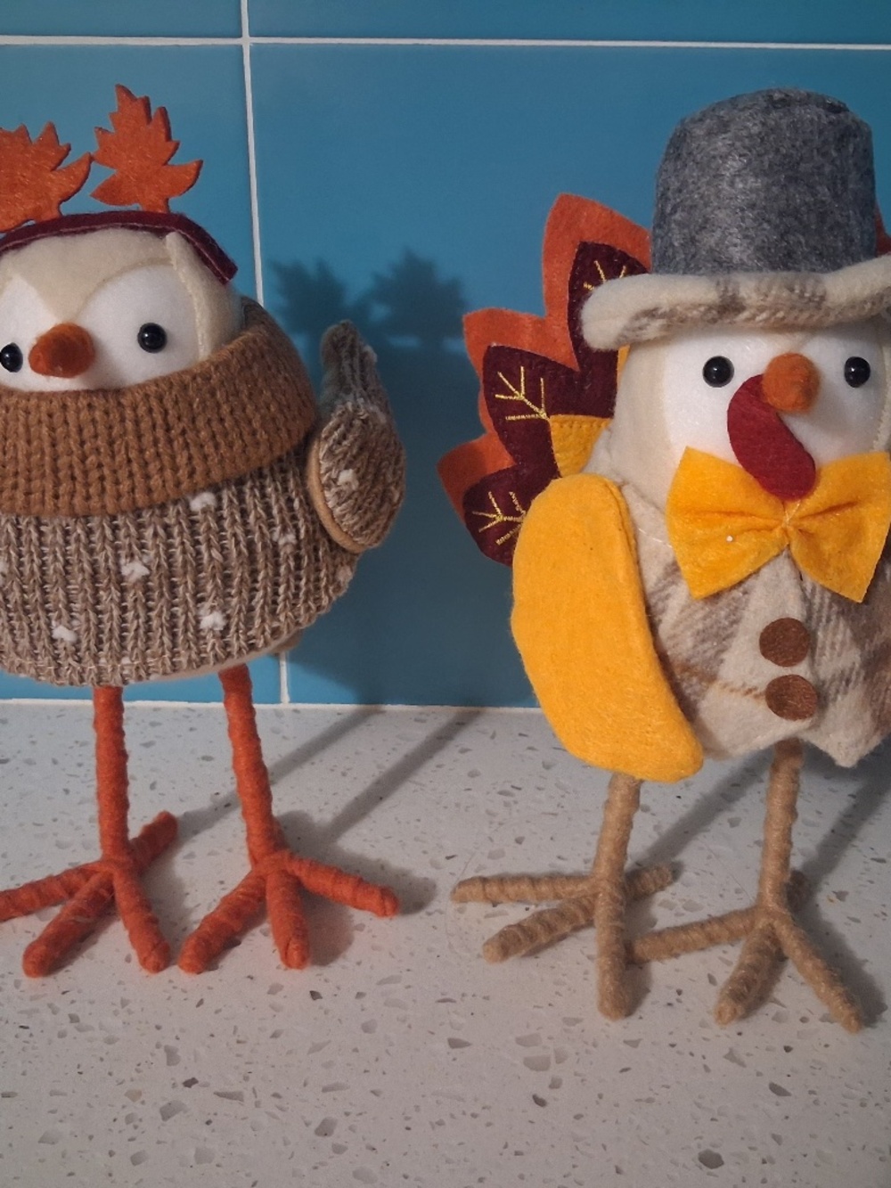 NWOT SET OF TWO DARLING TARGET AUTUMN BIRDS!